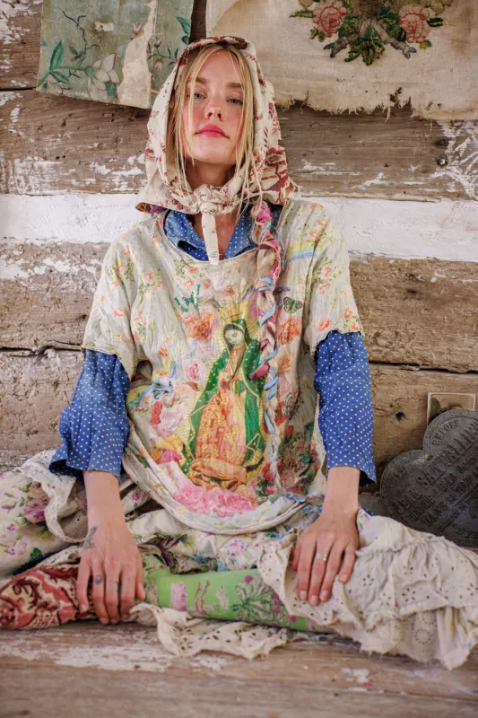 Mary Spiritual Rose Tee sold by Magnolia Pearl