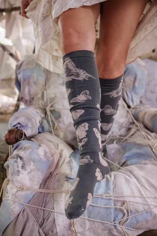 Butterfly Exodus OTK Socks sold by Magnolia Pearl