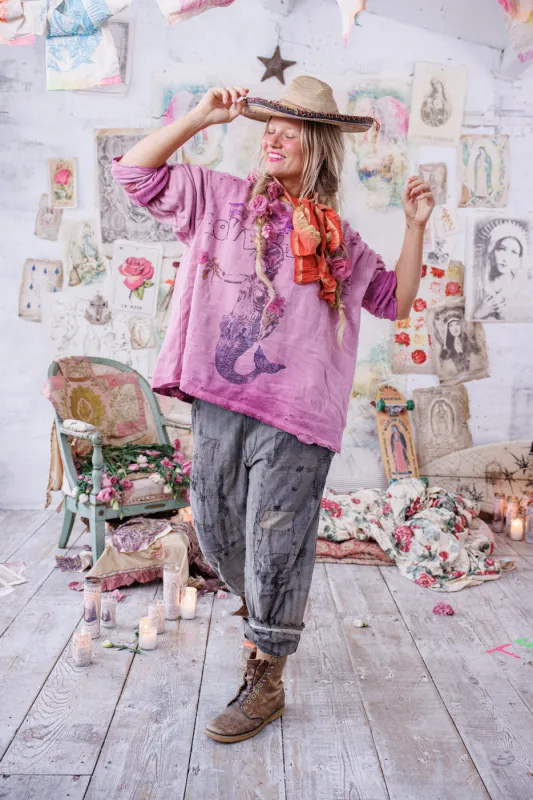 Mermaid Love Letters Hermosa Sweatshirt sold by Magnolia Pearl