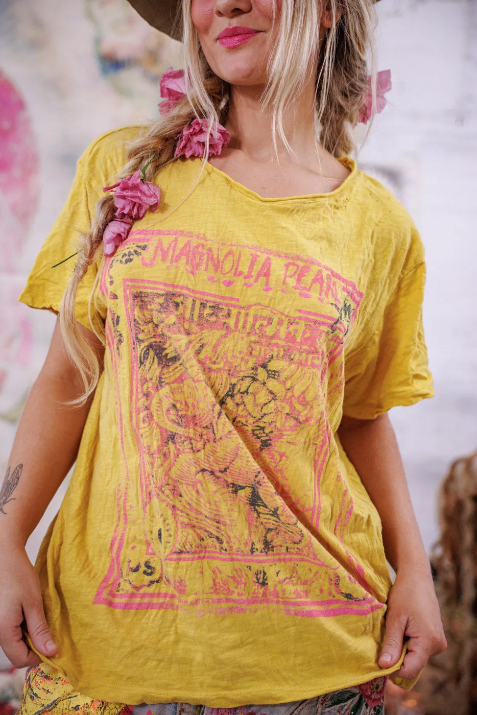 Spiritual Walk Tee sold by Magnolia Pearl product image thumbnail 3