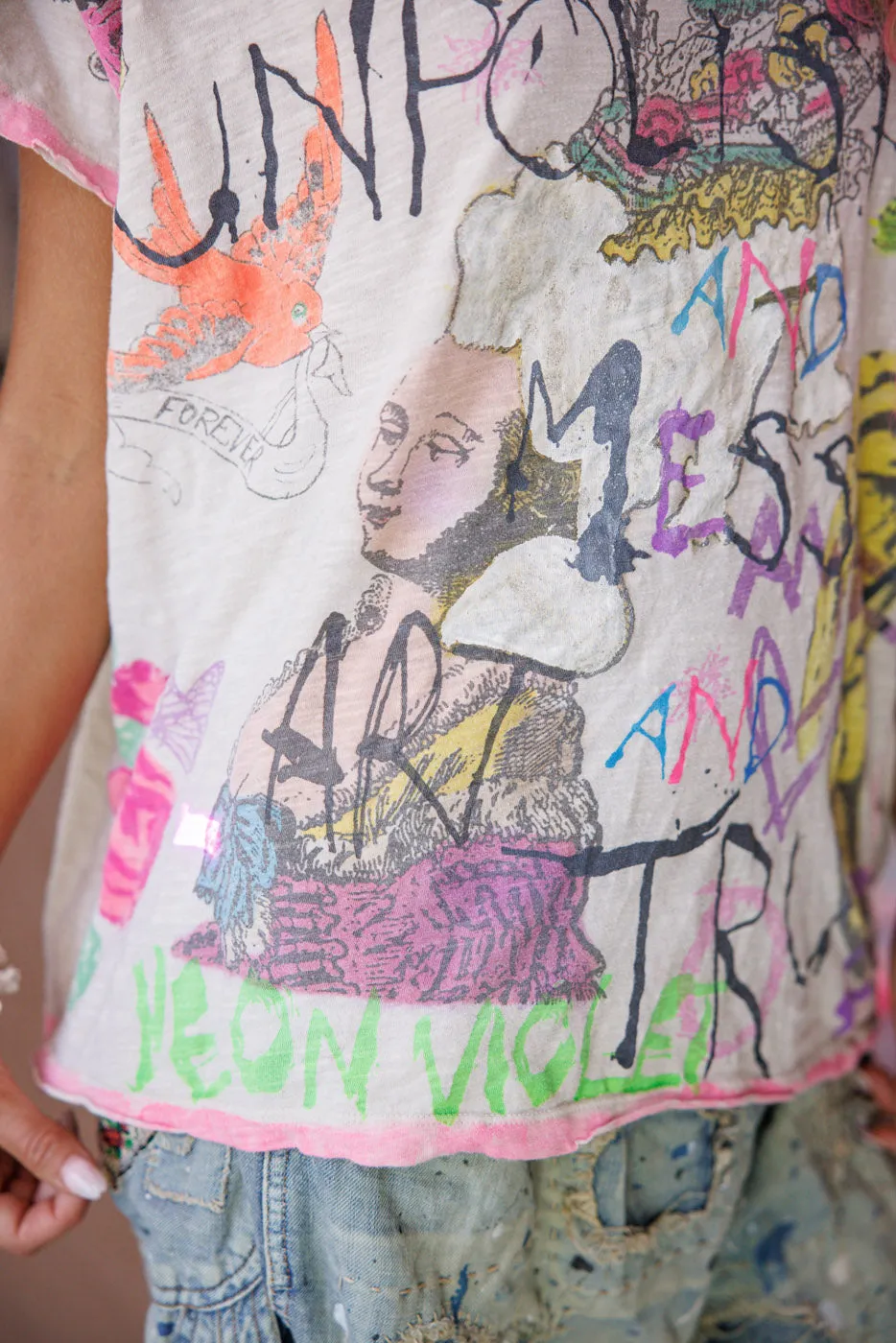 Extra Forever Tee sold by Magnolia Pearl product image thumbnail 4