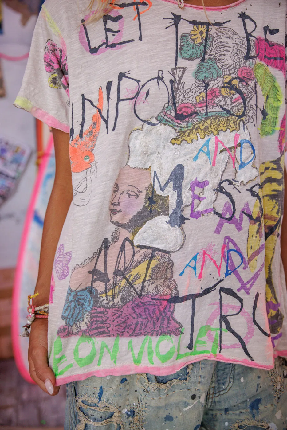 Extra Forever Tee sold by Magnolia Pearl product image thumbnail 3