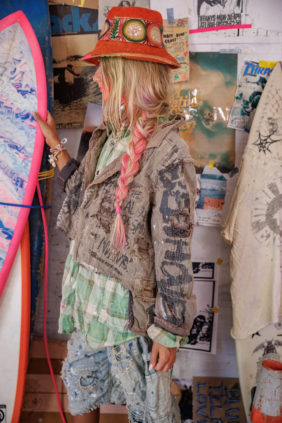 Yarn-Dyed Jeremi Jacket sold by Magnolia Pearl