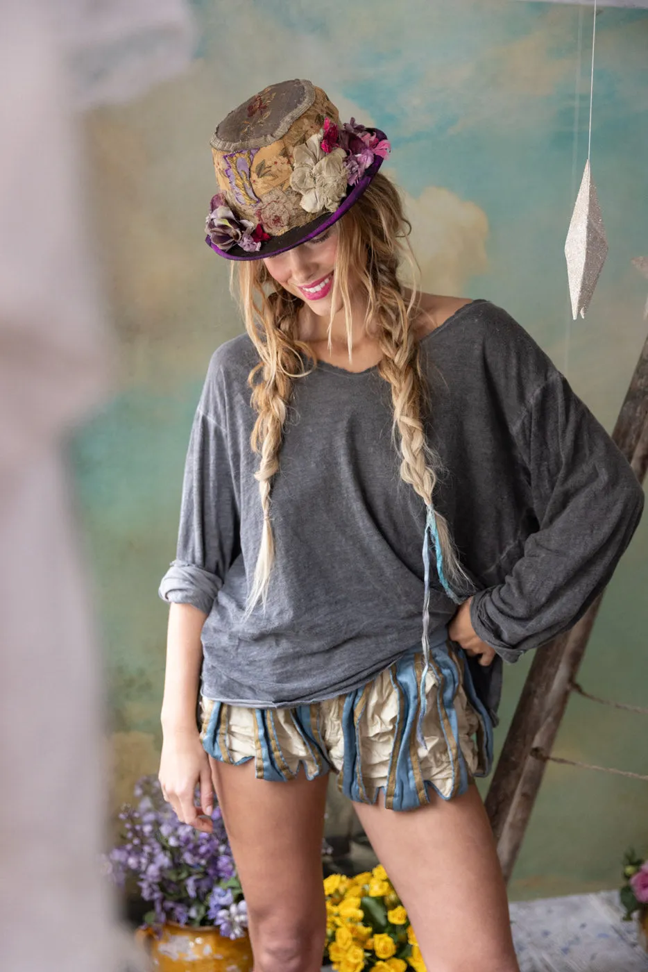 Europa Long Sleeve Tee sold by Magnolia Pearl product image thumbnail 2