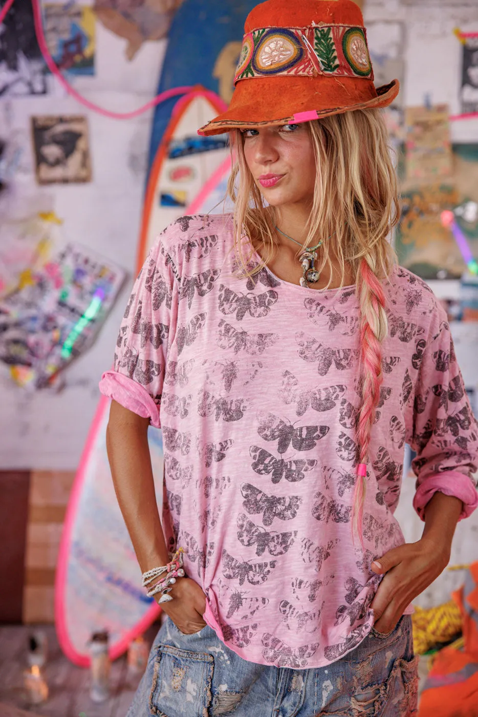 Moth Viggo Tee sold by Magnolia Pearl