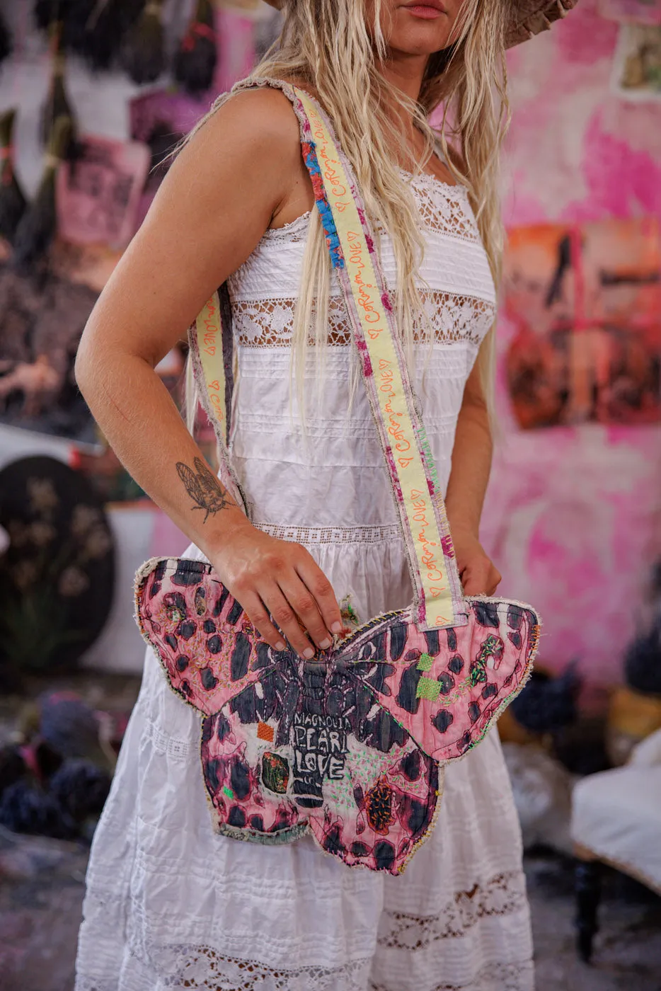 Crossbody Butterfly Bag sold by Magnolia Pearl product image thumbnail 4