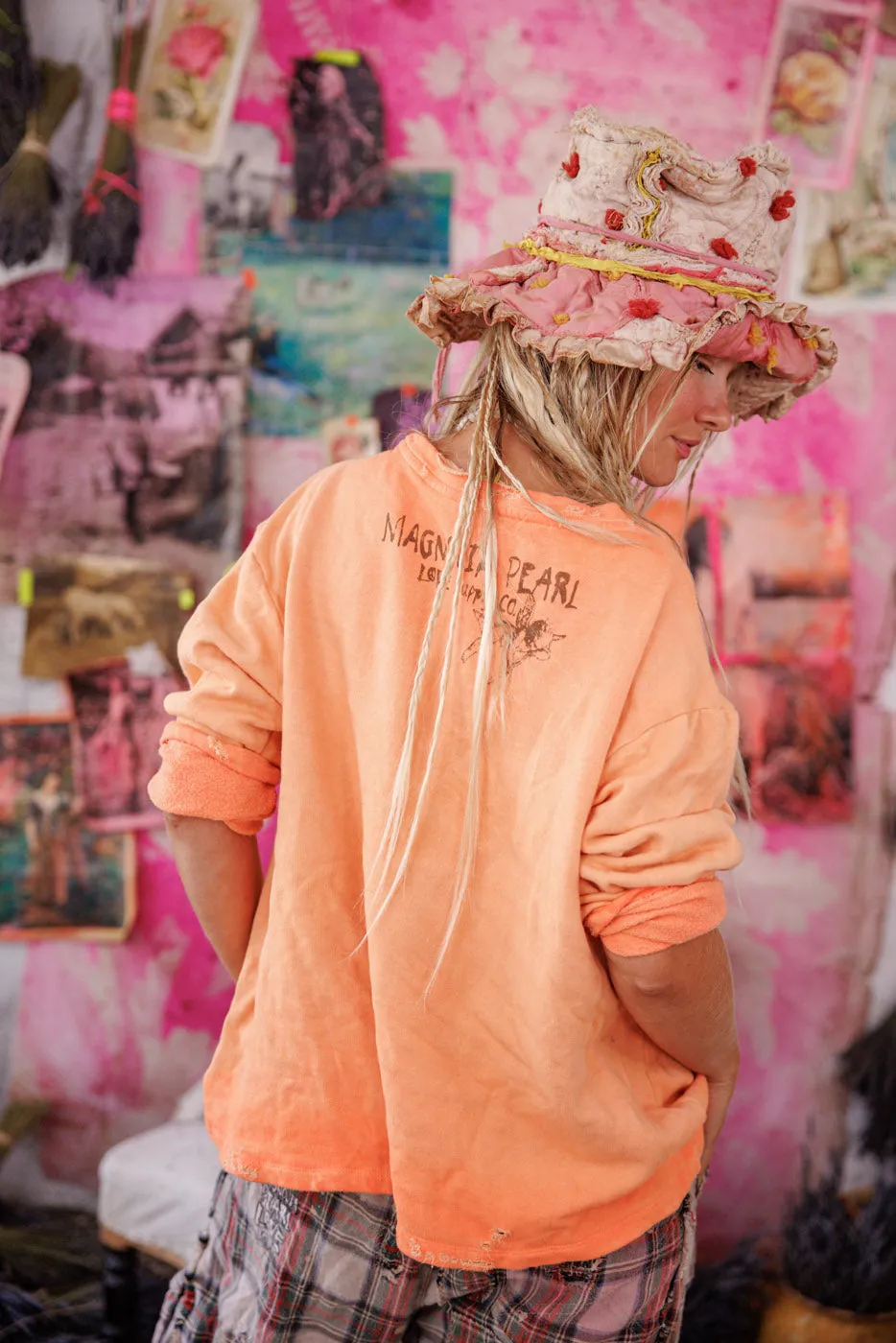 Tiger Face Hermosa Sweatshirt sold by Magnolia Pearl product image thumbnail 5