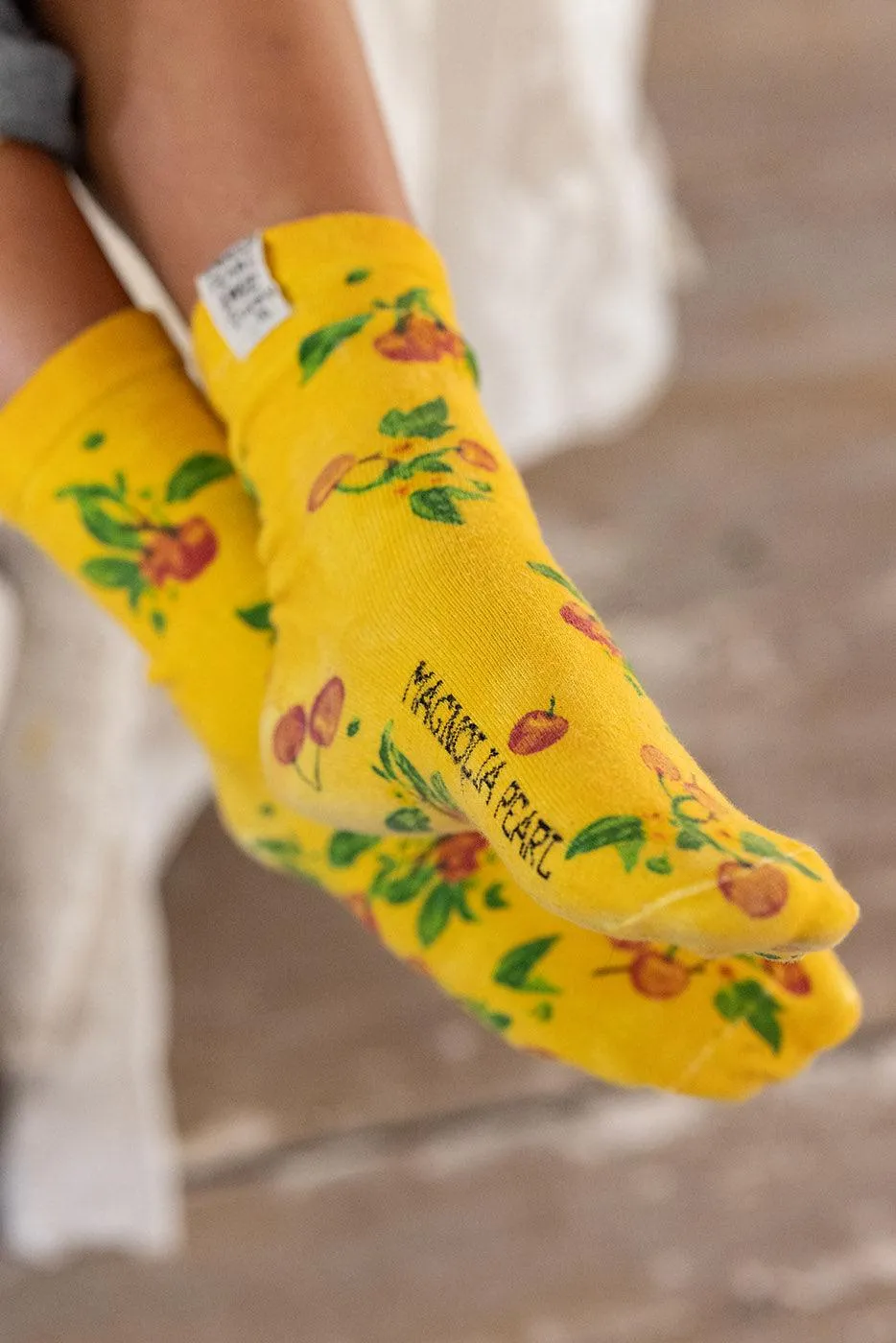 Cerise MP Socks sold by Magnolia Pearl