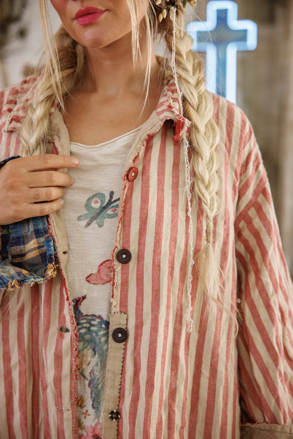 Holy Cyrene Jacket sold by Magnolia Pearl product image thumbnail 3