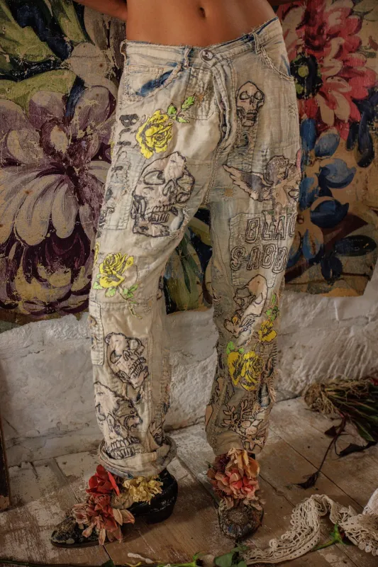 Black Sabbath Miner Denims made by Magnolia Pearl