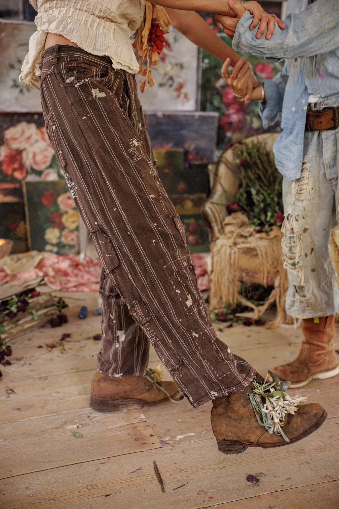 Yarn-Dyed Miner Pants sold by Magnolia Pearl product image thumbnail 5