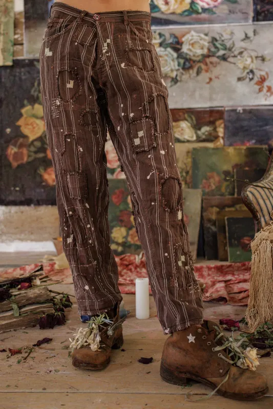 Yarn-Dyed Miner Pants made by Magnolia Pearl