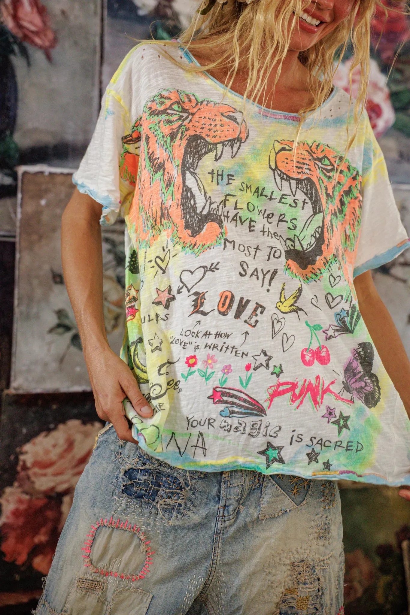 Double Tiger Tee sold by Magnolia Pearl product image thumbnail 2