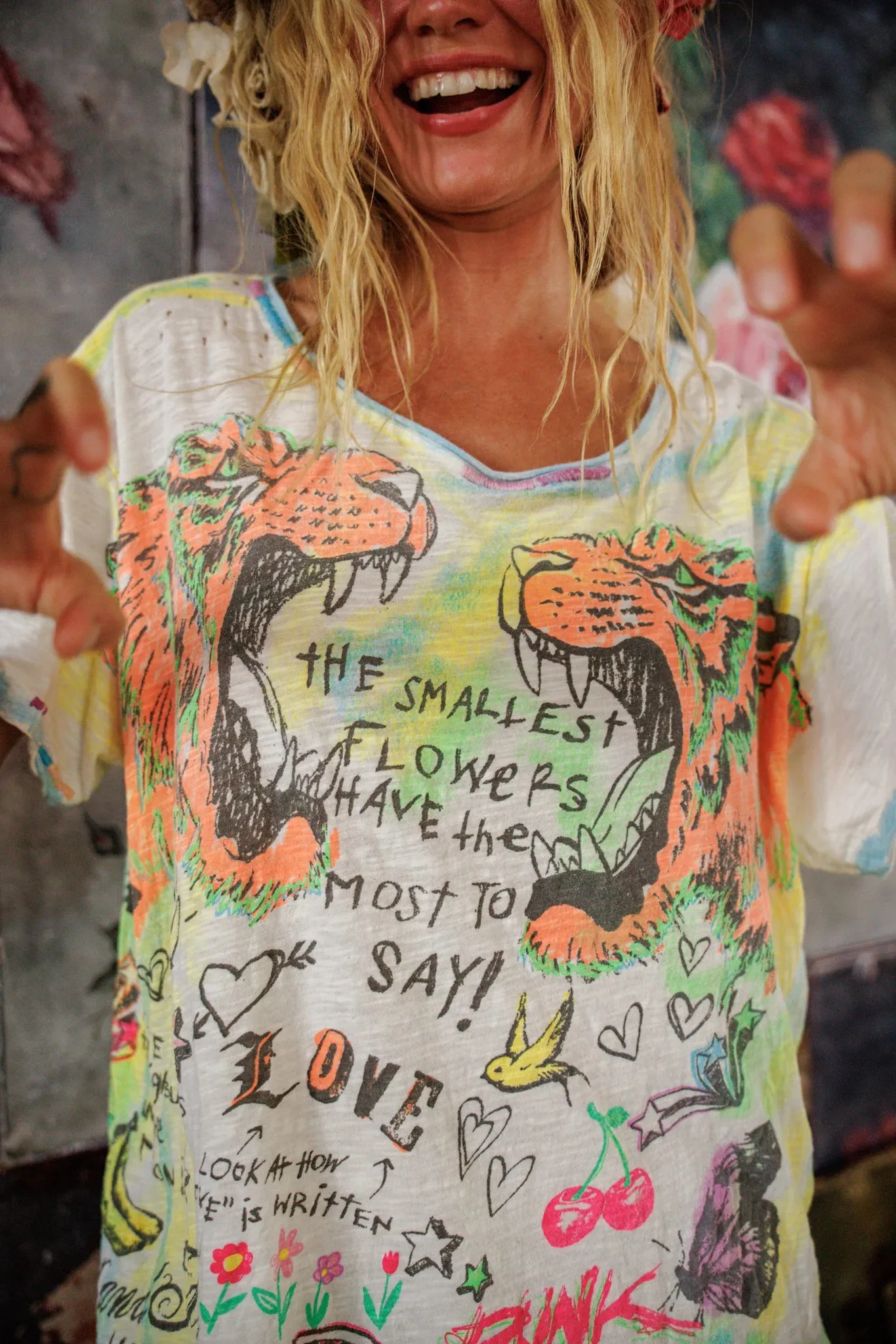 Double Tiger Tee sold by Magnolia Pearl product image thumbnail 4