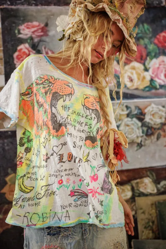 Double Tiger Tee made by Magnolia Pearl