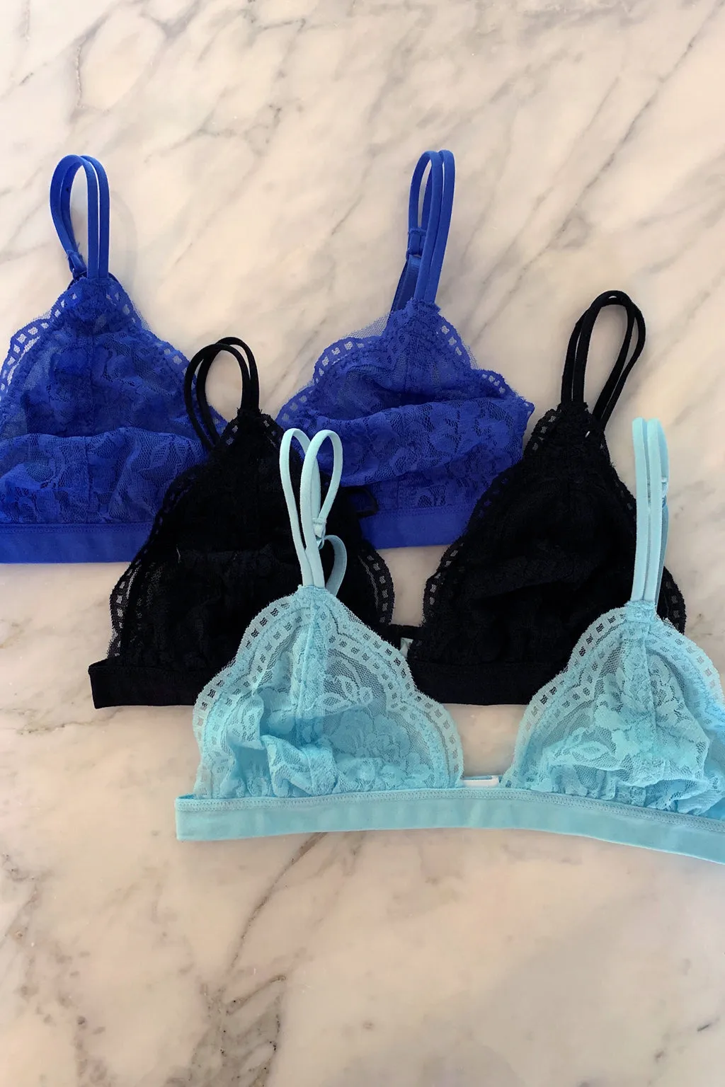 Nahea Lace Bralette sold by mahina