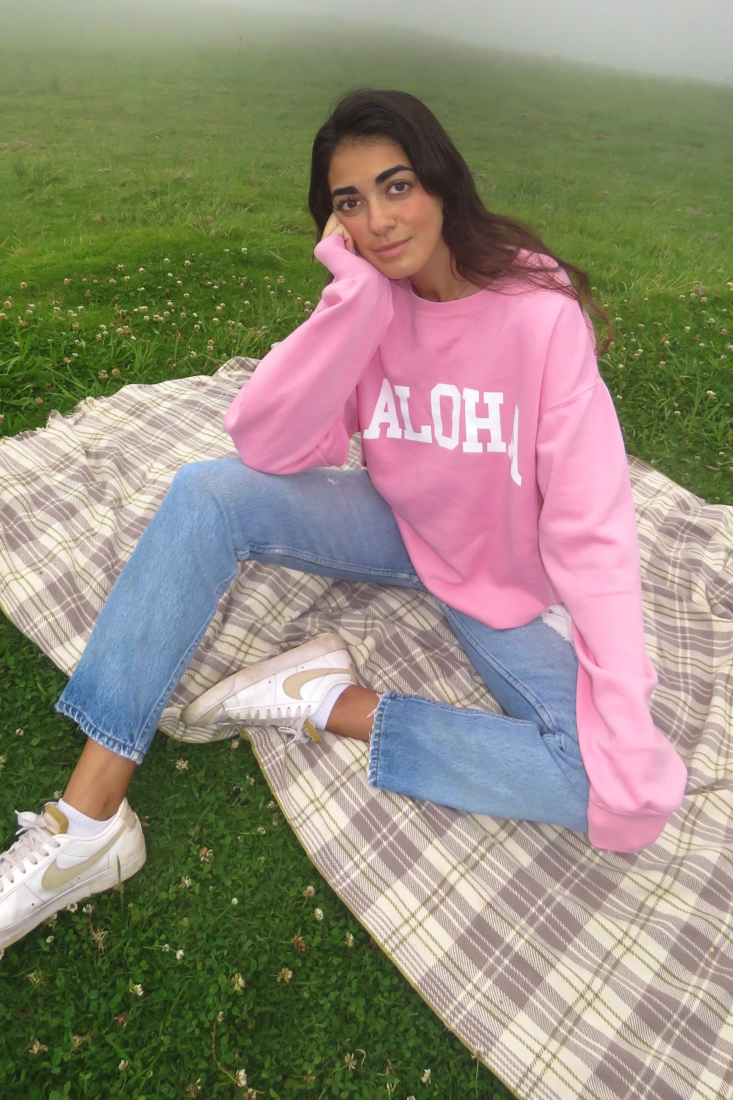 Aloha Crew Neck sold by mahina