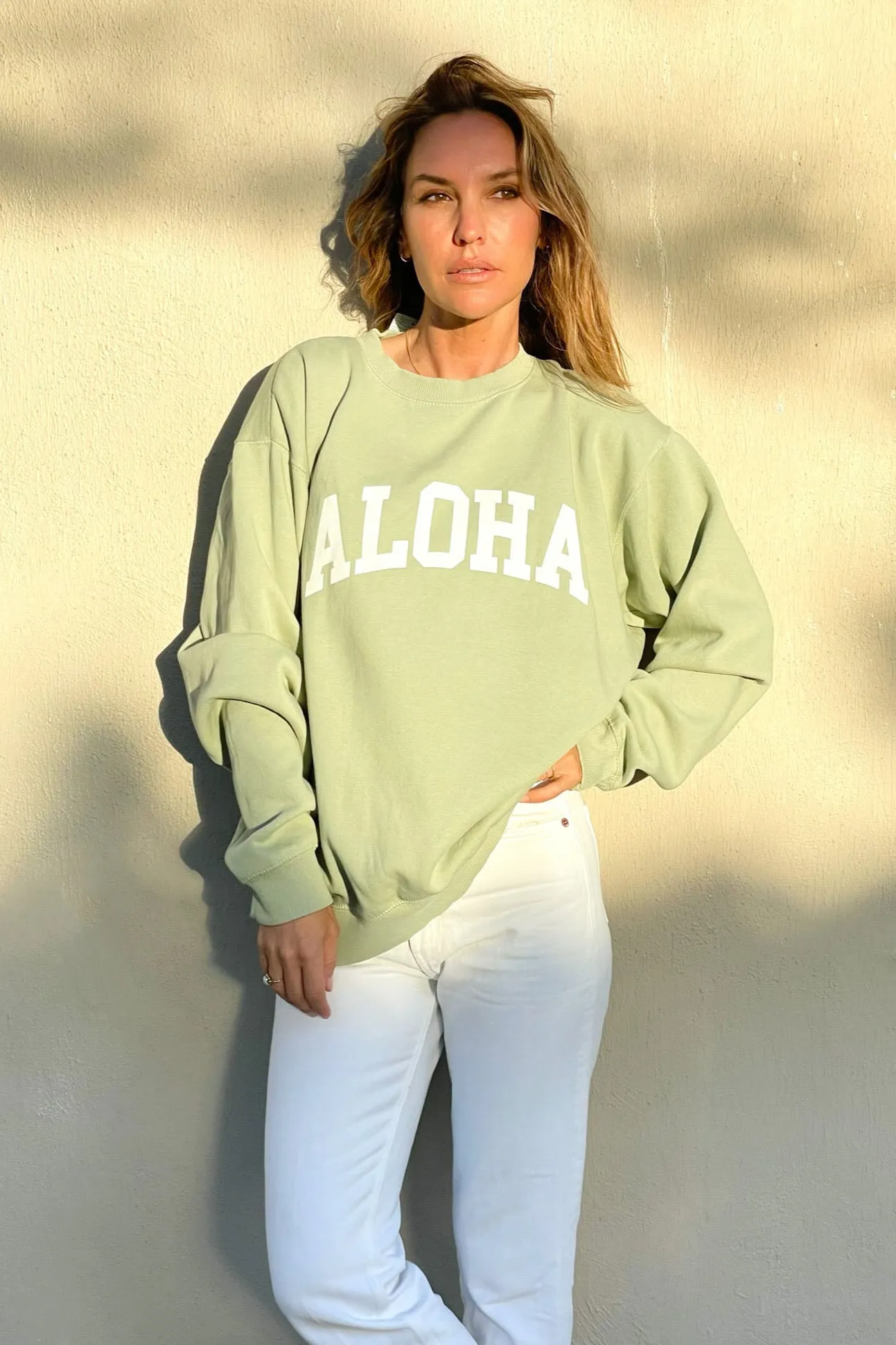 Aloha Crew Neck sold by mahina product image thumbnail 2