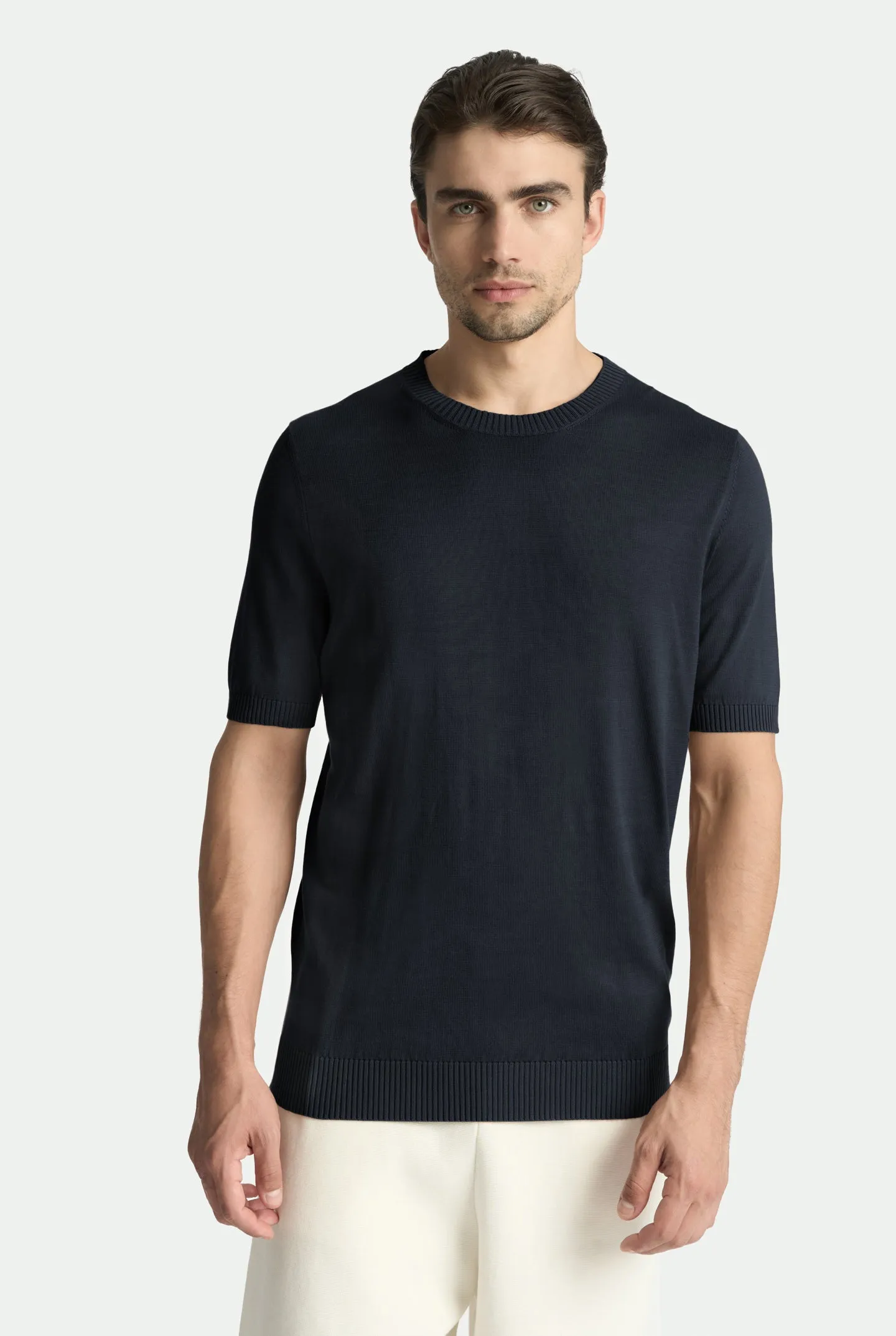 Girocollo in cotone indiano sold by Malo product image thumbnail 2