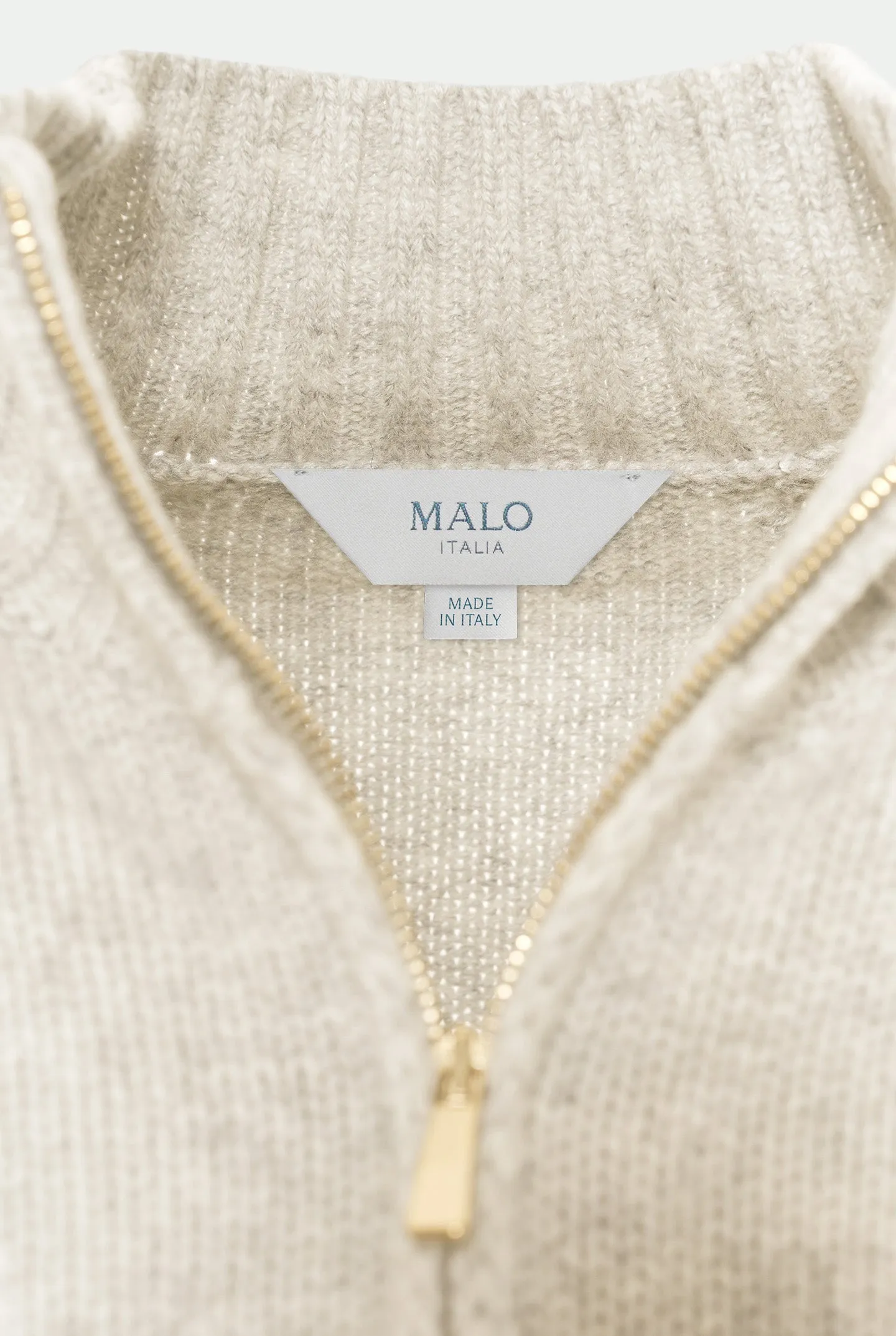 Bomber in luxury cashmere sold by Malo product image thumbnail 3