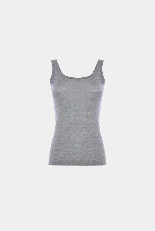 Canotta in cashmere seta sold by Malo