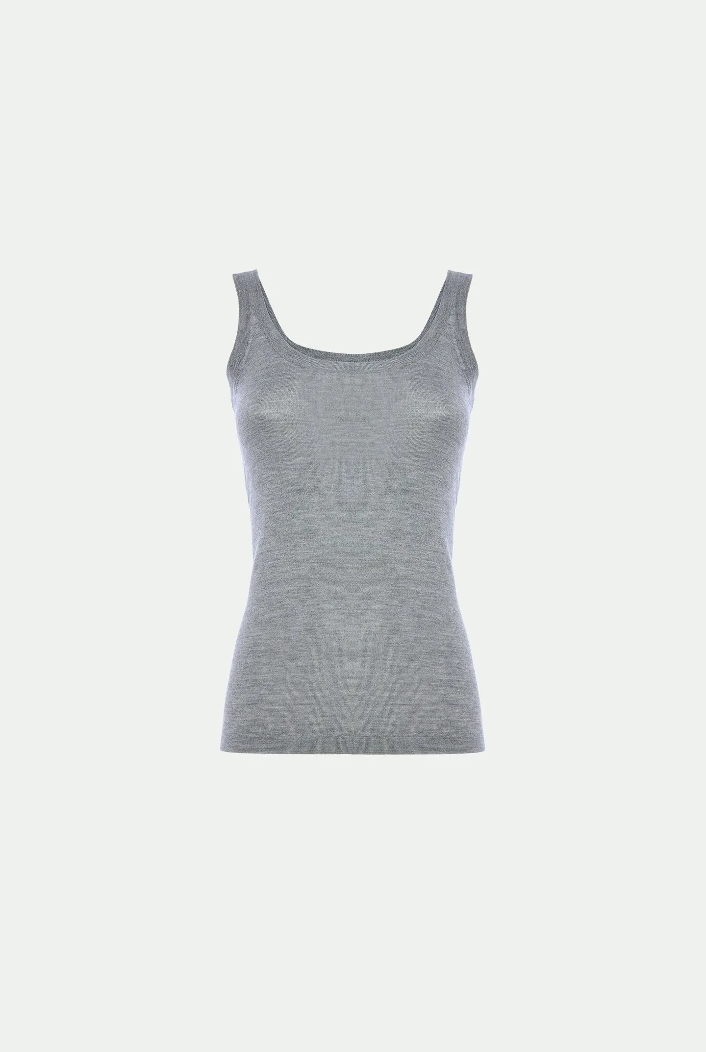 Canotta in cashmere seta sold by Malo