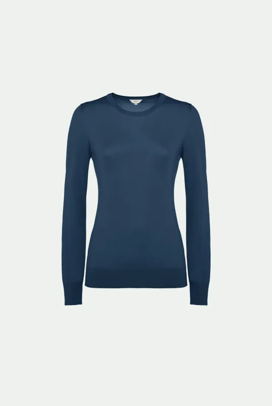 Girocollo in cashmere seta made by Malo