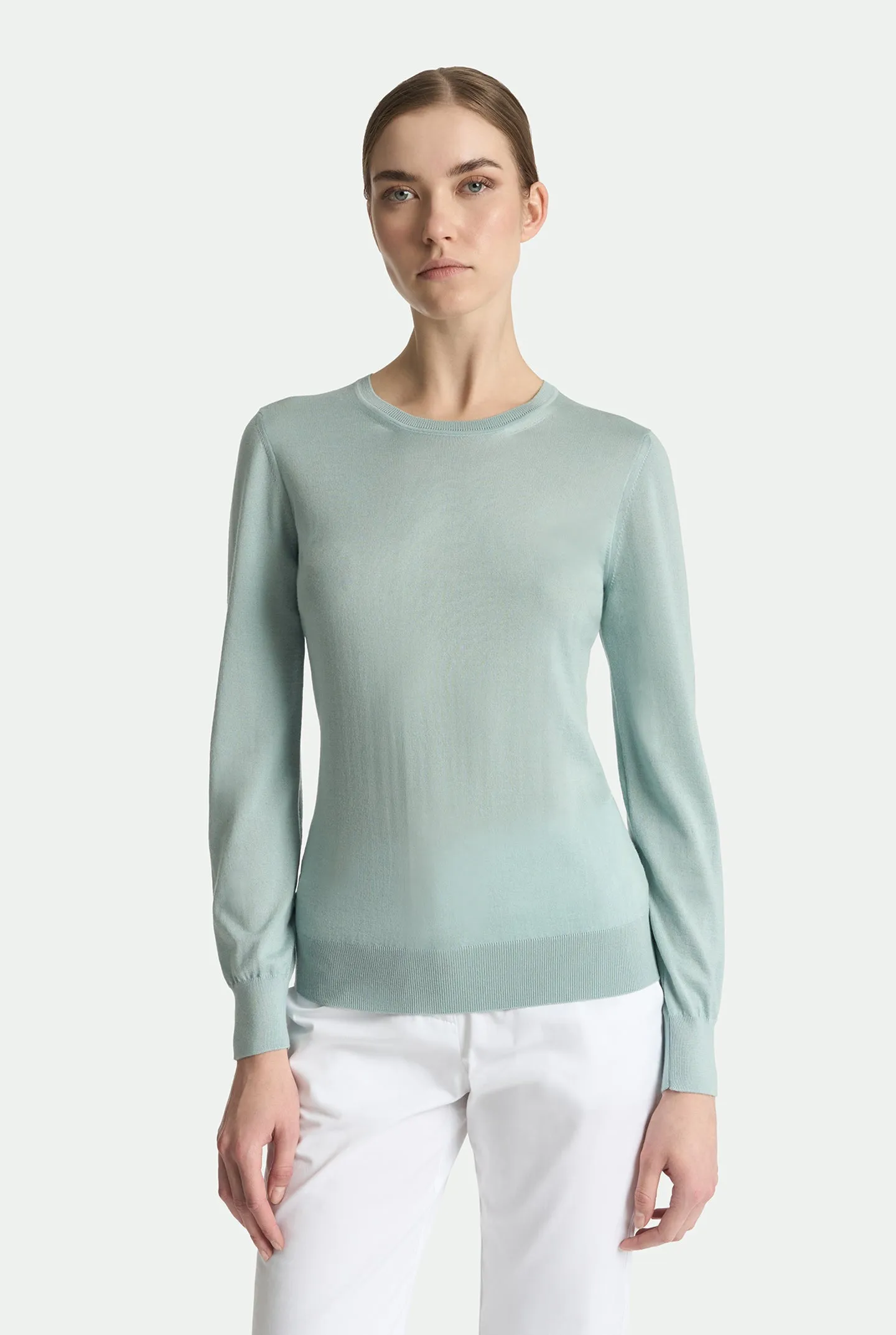 Girocollo in cashmere seta sold by Malo product image thumbnail 3