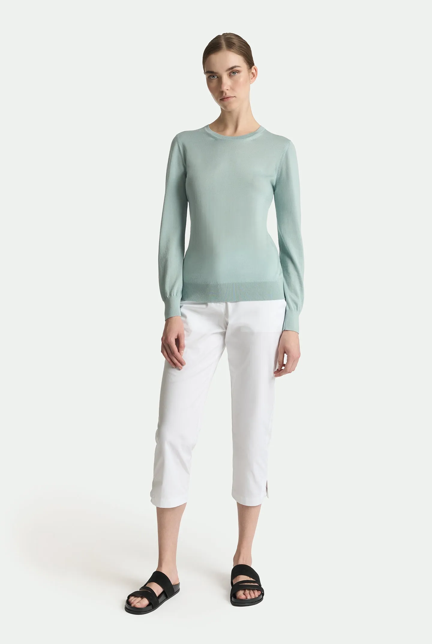 Girocollo in cashmere seta sold by Malo product image thumbnail 4