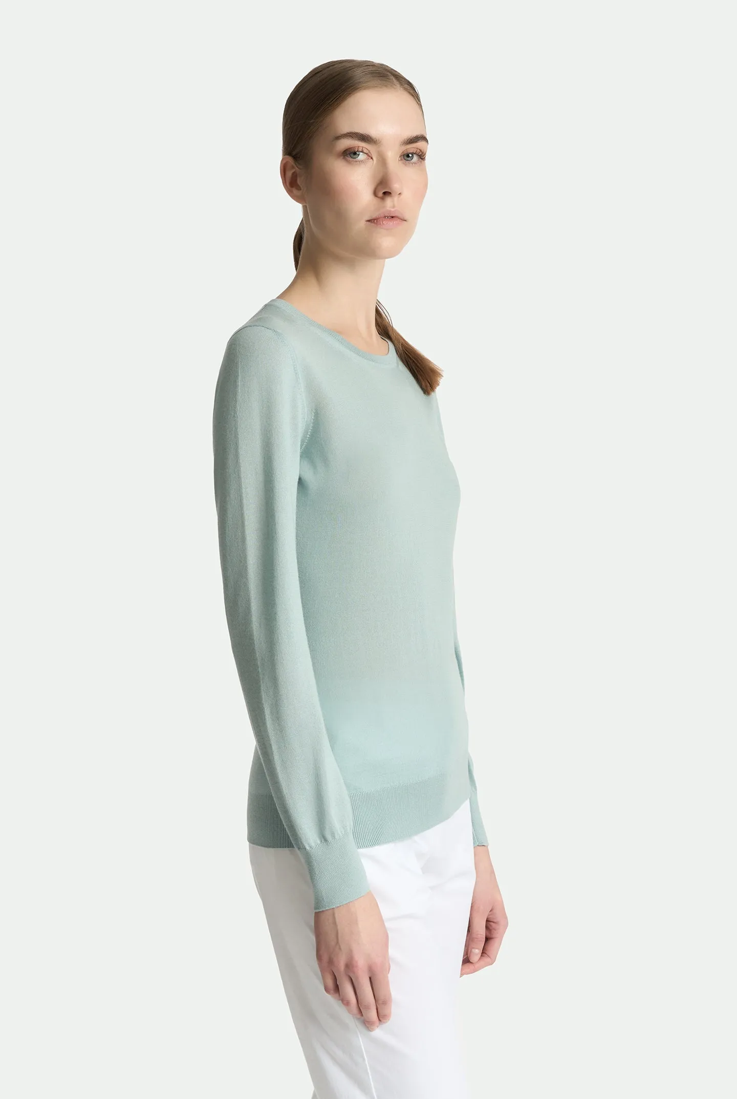 Girocollo in cashmere seta sold by Malo product image thumbnail 5