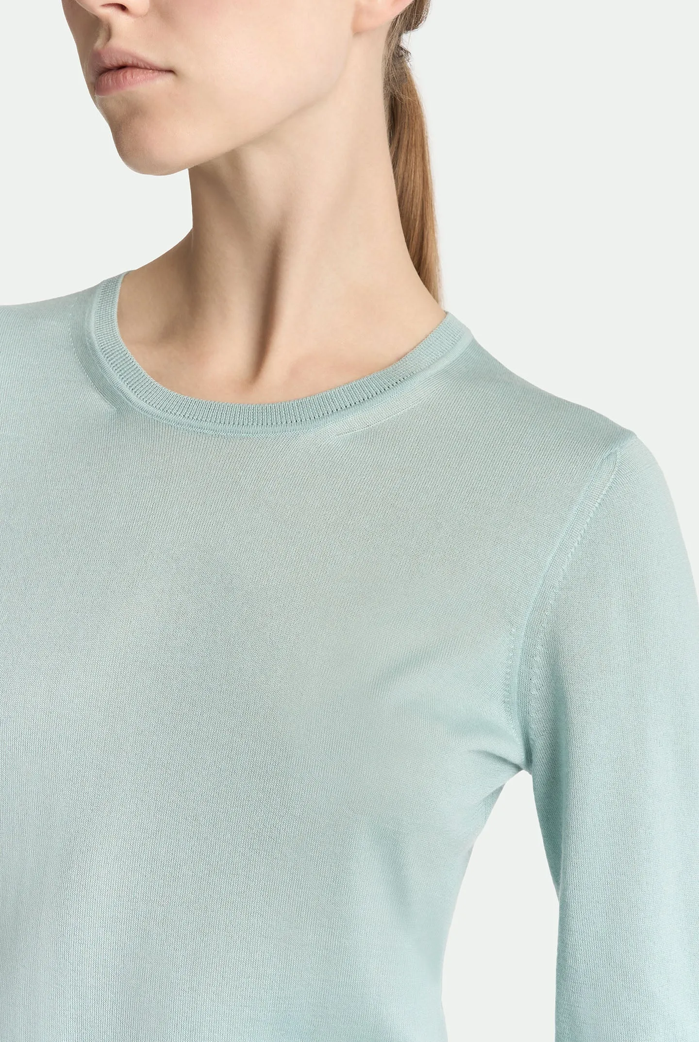 Girocollo in cashmere seta sold by Malo product image thumbnail 2