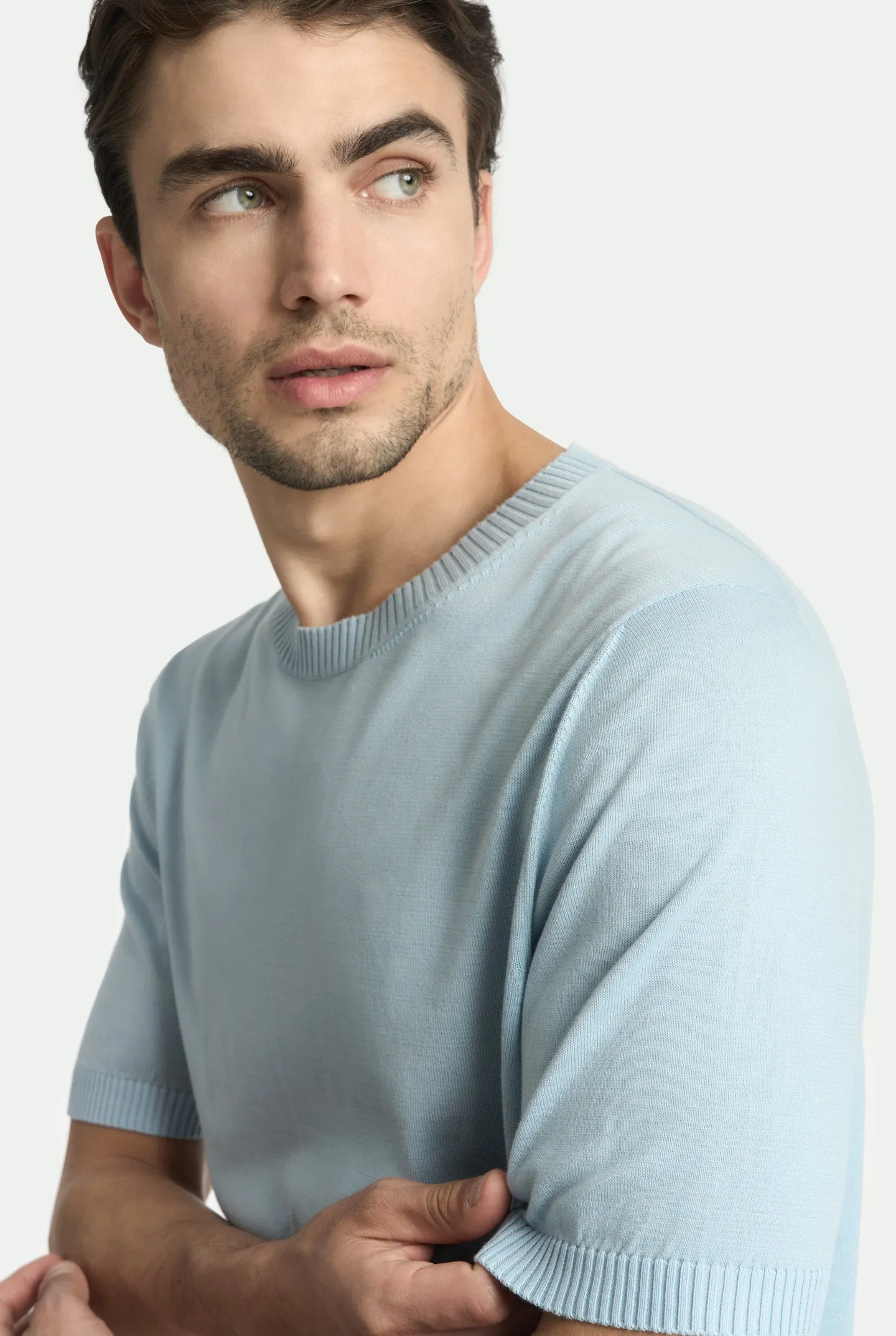 Girocollo in cotone indiano sold by Malo product image thumbnail 2