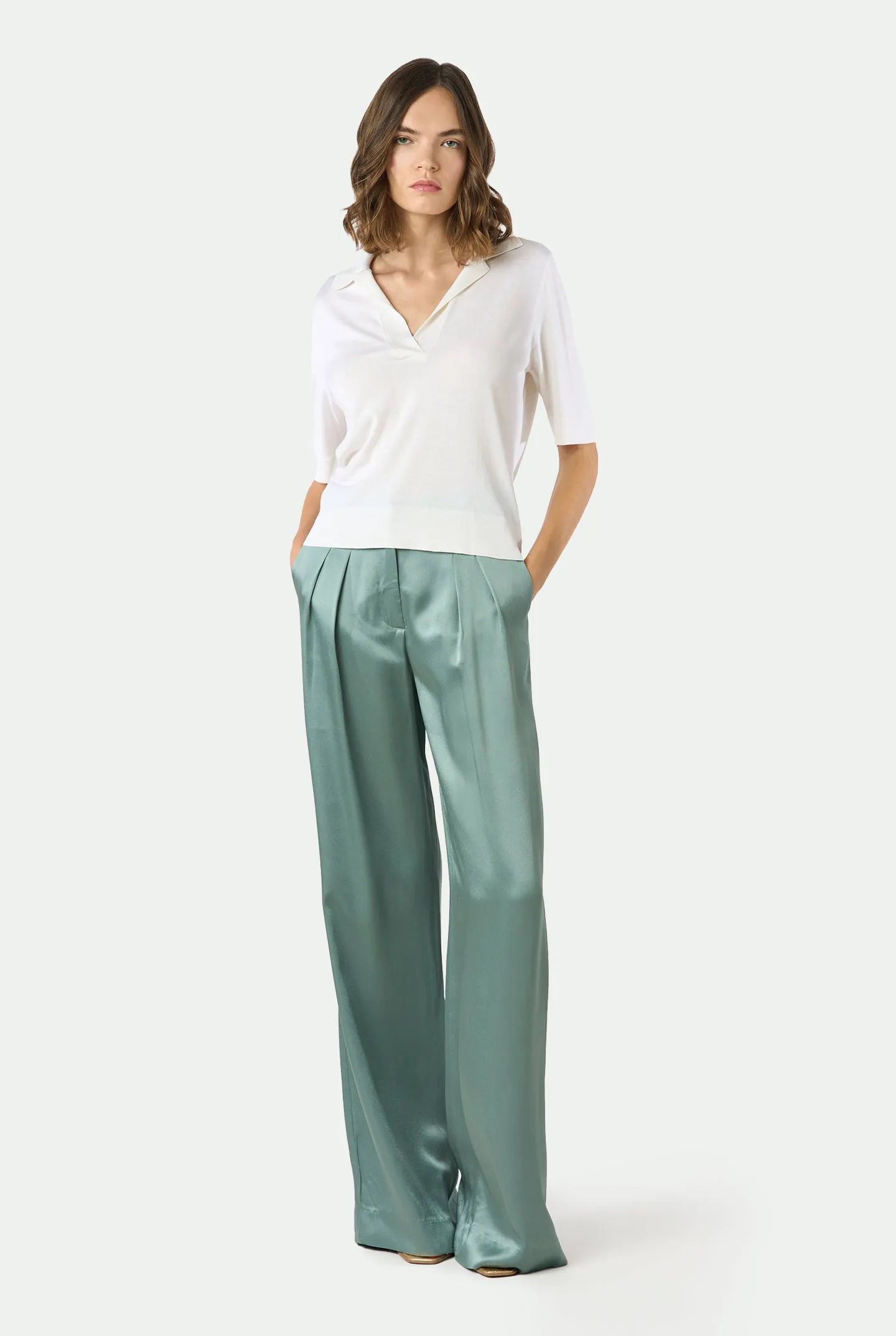 Polo in cashmere seta sold by Malo product image thumbnail 3