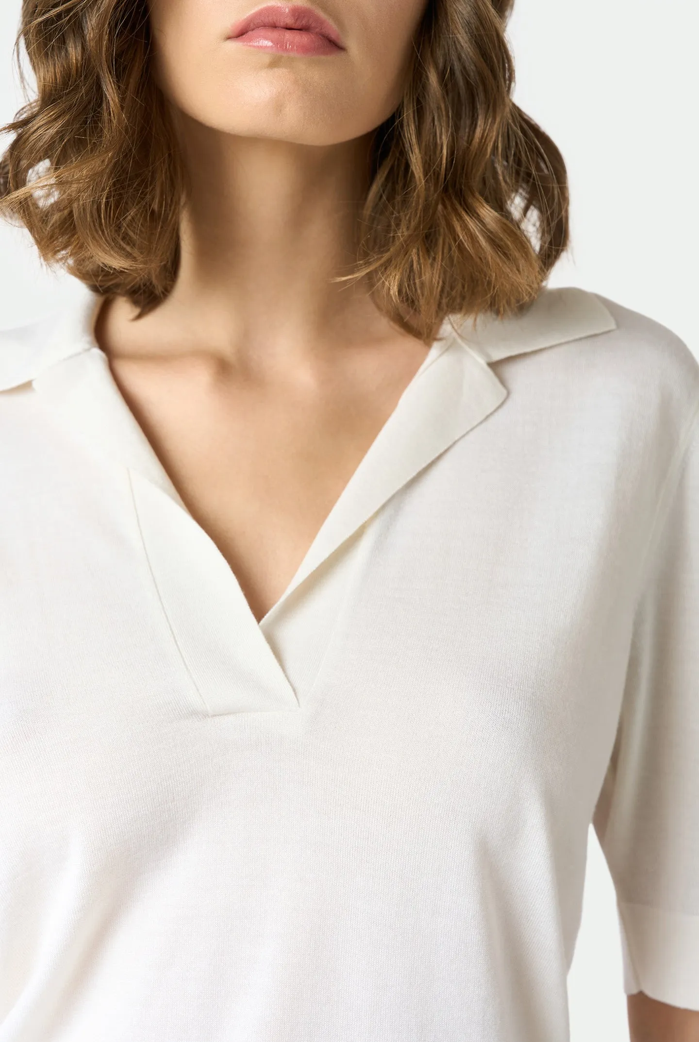Polo in cashmere seta sold by Malo product image thumbnail 5