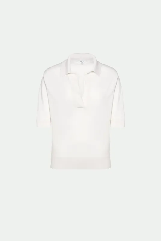 Polo in luxury cashmere seta sold by Malo