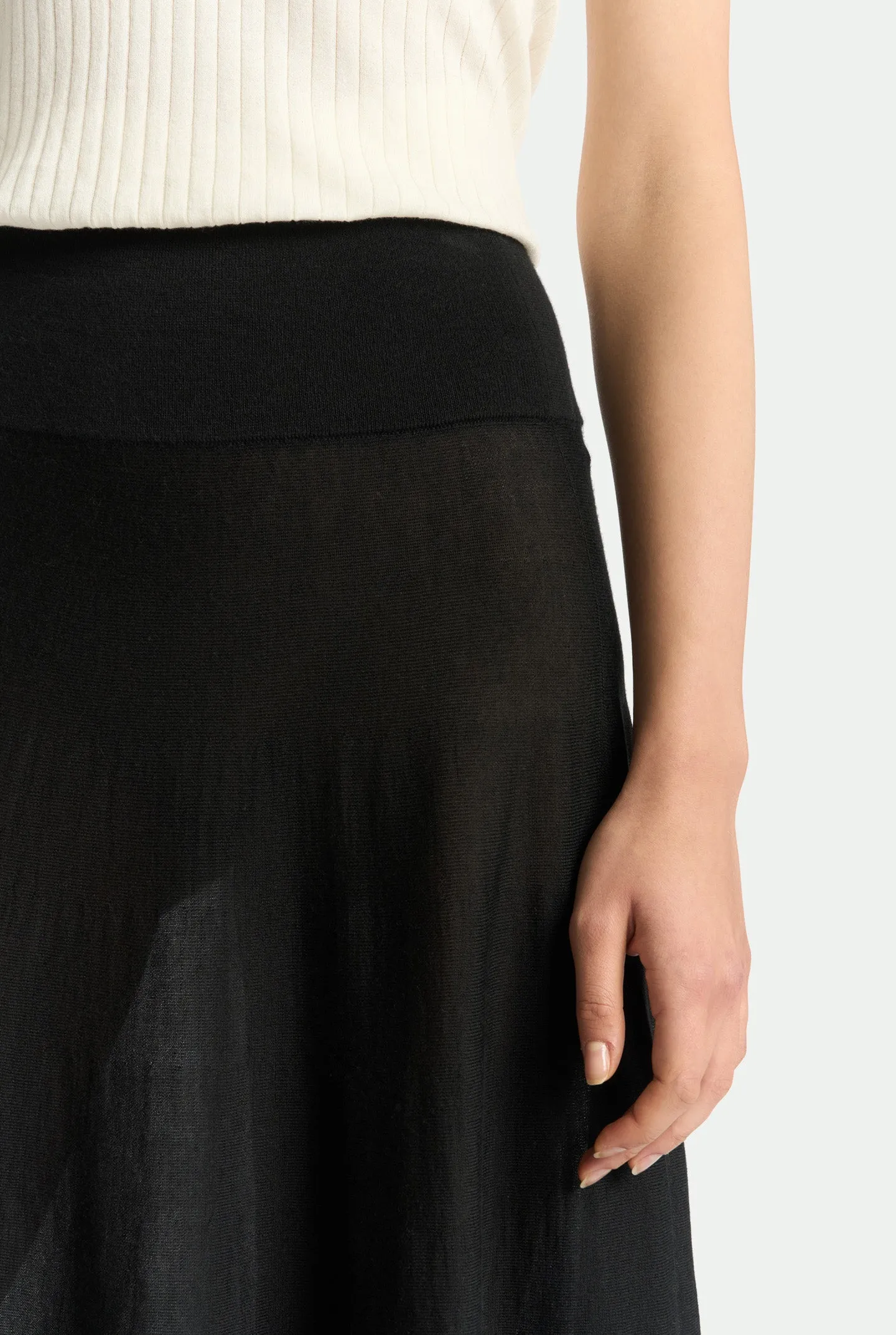 Gonna in cashmere seta sold by Malo product image thumbnail 5