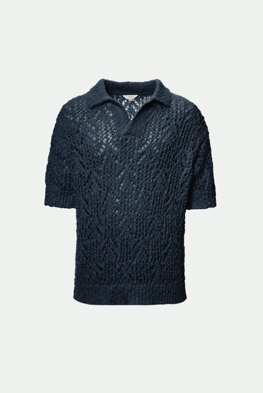 Polo in cotone flammé made by Malo