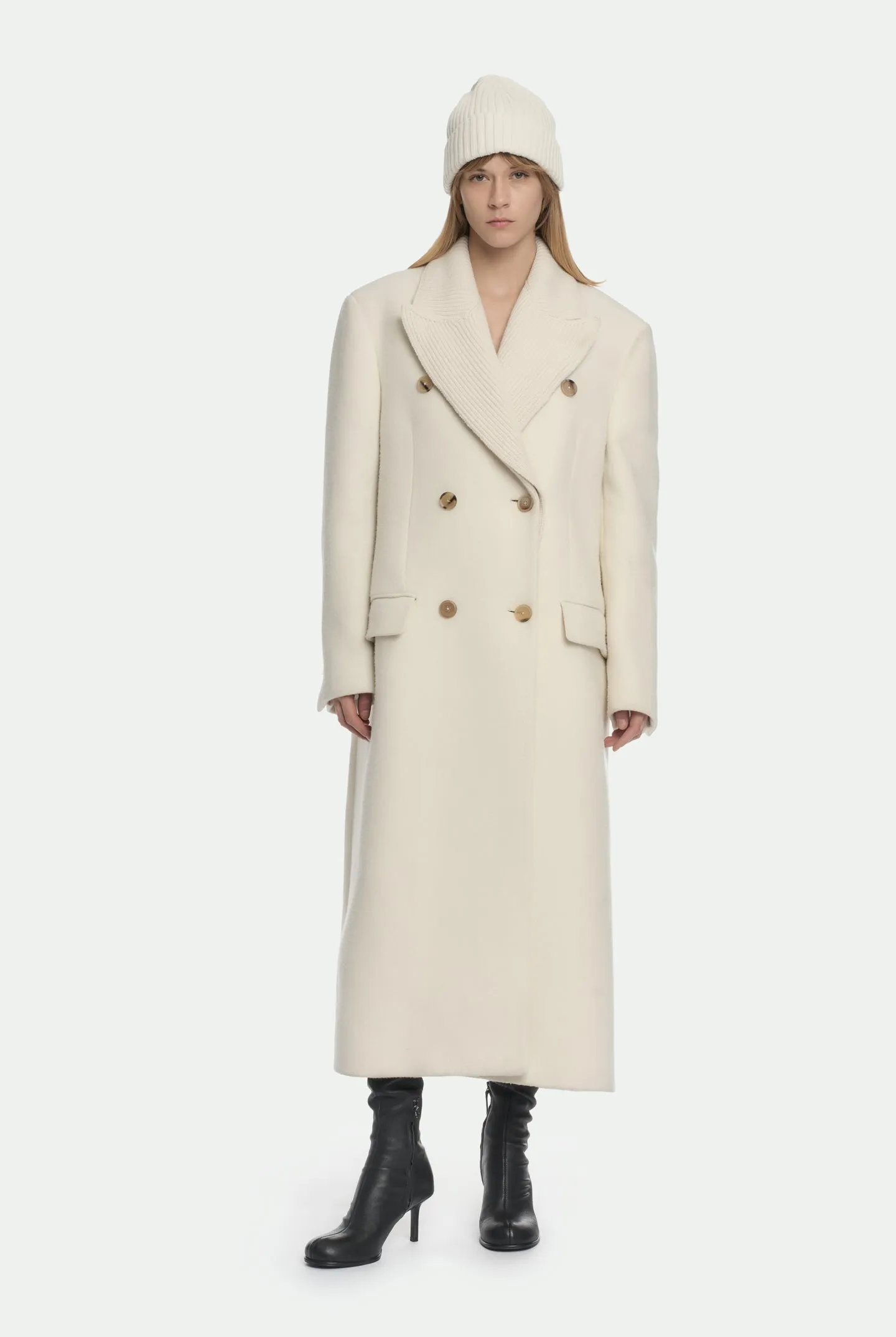 Cappotto doppietto in misto lana vergine sold by Malo product image thumbnail 4