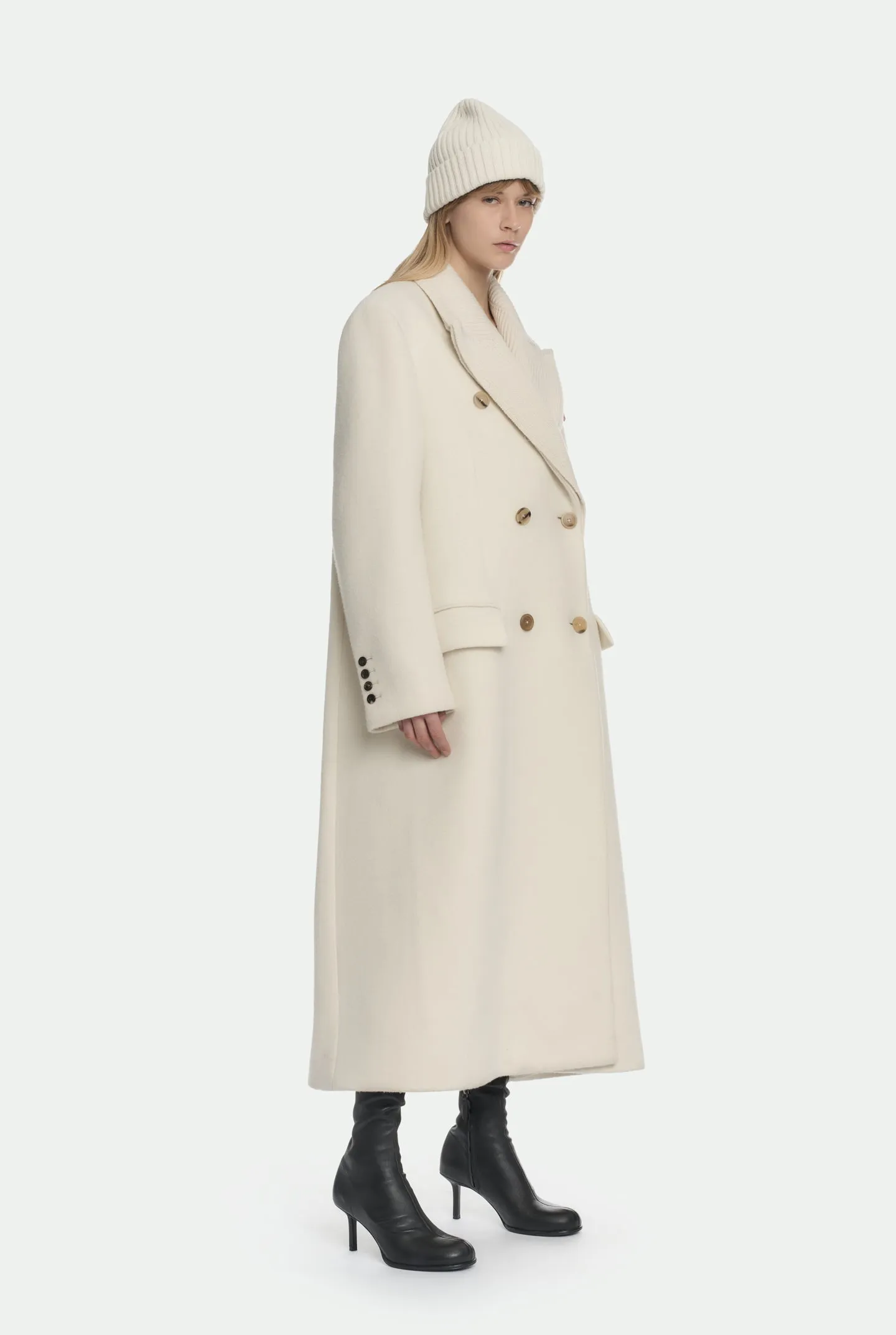 Cappotto doppietto in misto lana vergine sold by Malo product image thumbnail 5