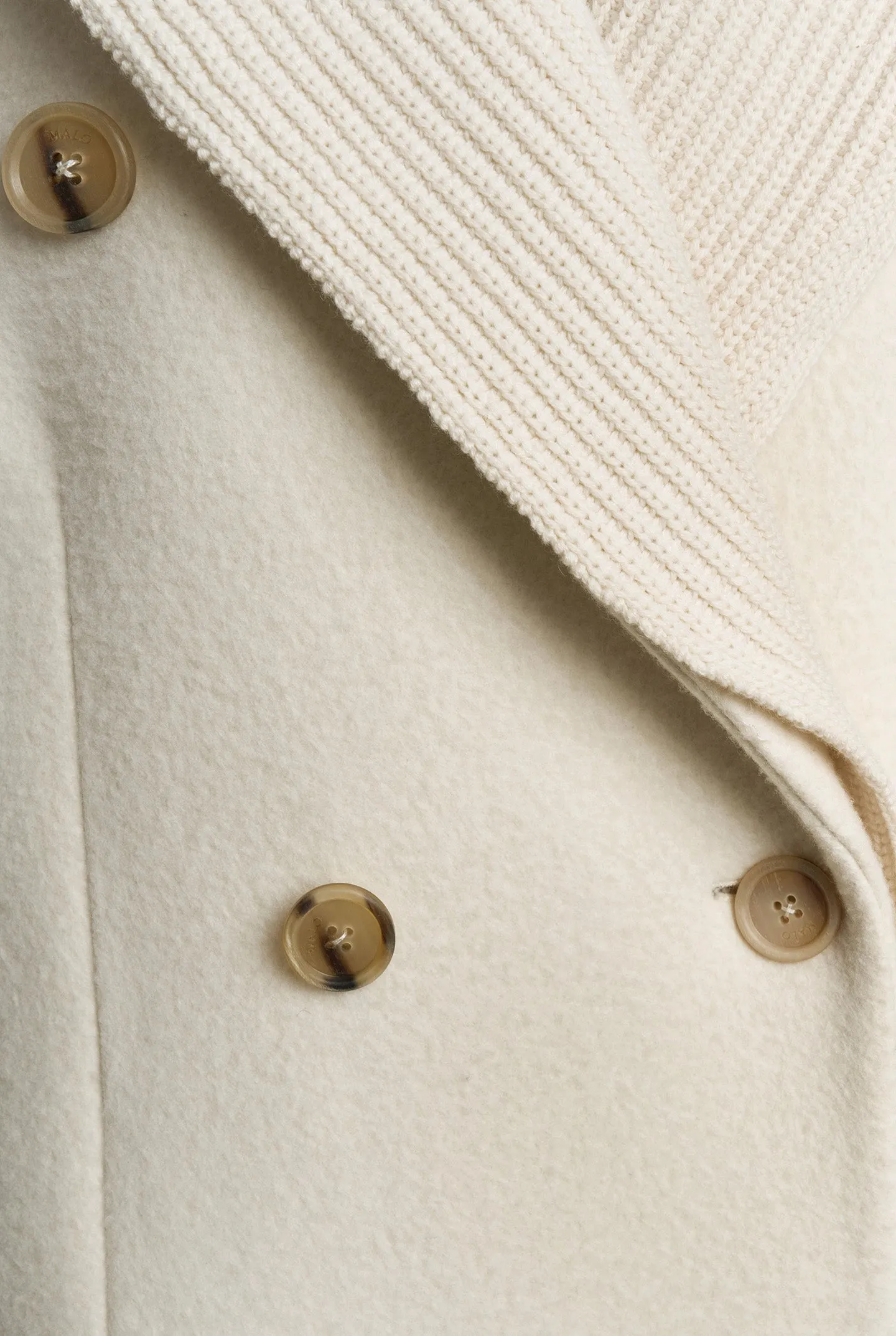 Cappotto doppietto in misto lana vergine sold by Malo product image thumbnail 3