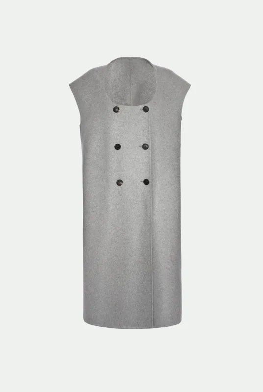 Gilet doppiopetto in luxury cashmere e lana vergine made by Malo