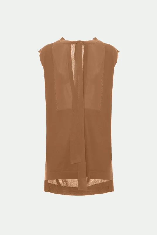 Maglia girocollo in luxury cashmere seta made by Malo
