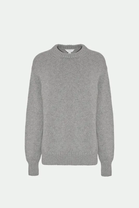 Maglia girocollo in luxury cashmere made by Malo