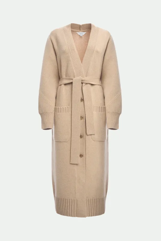 Cardigan in luxury  cashmere made by Malo