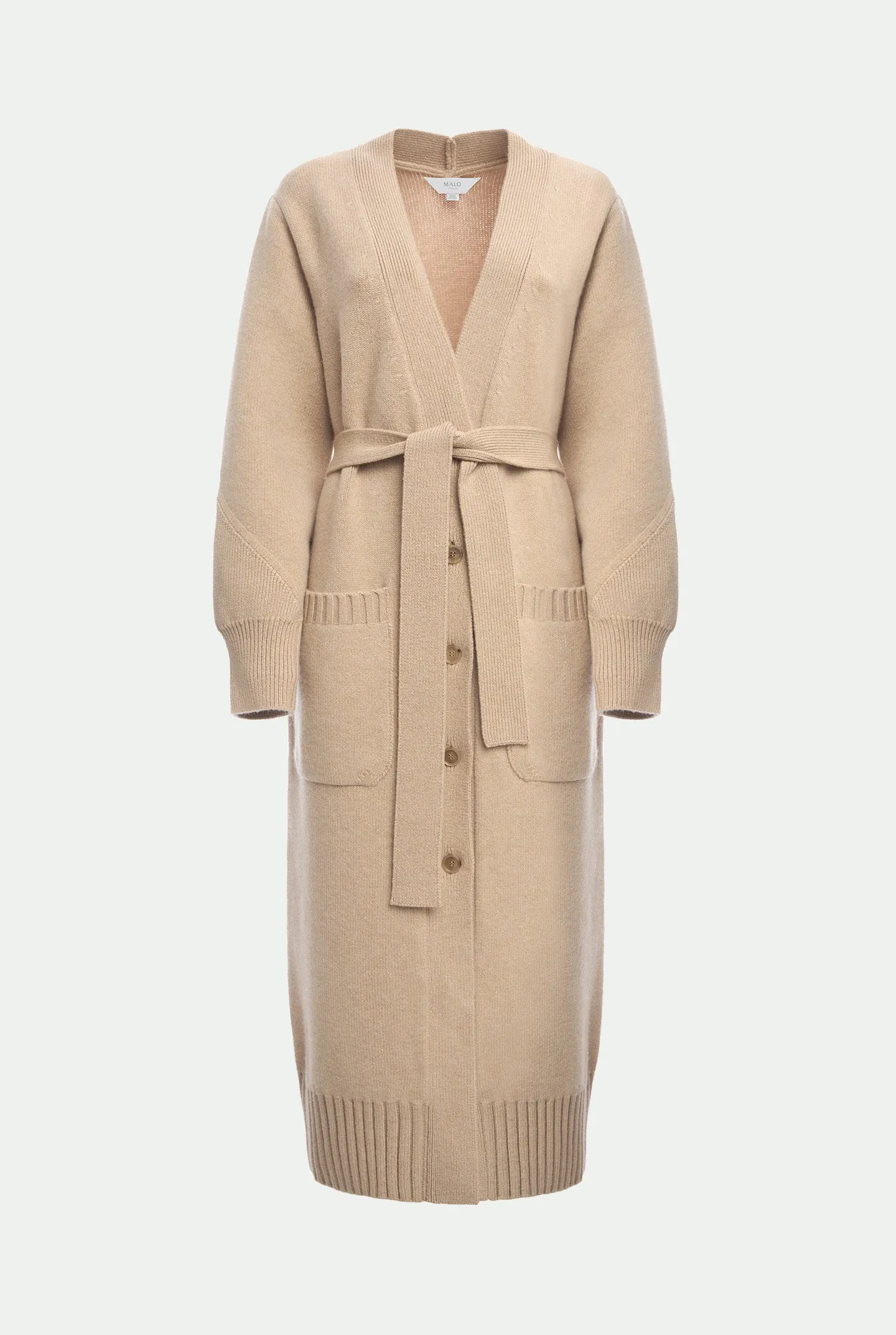 Cardigan in luxury cashmere sold by Malo