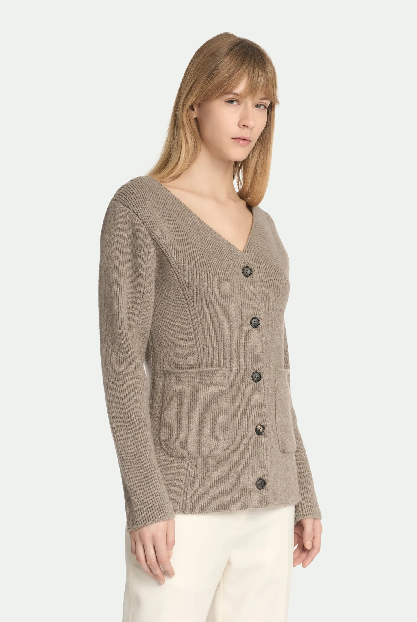 Cardigan in luxury cashmere sold by Malo product image thumbnail 4