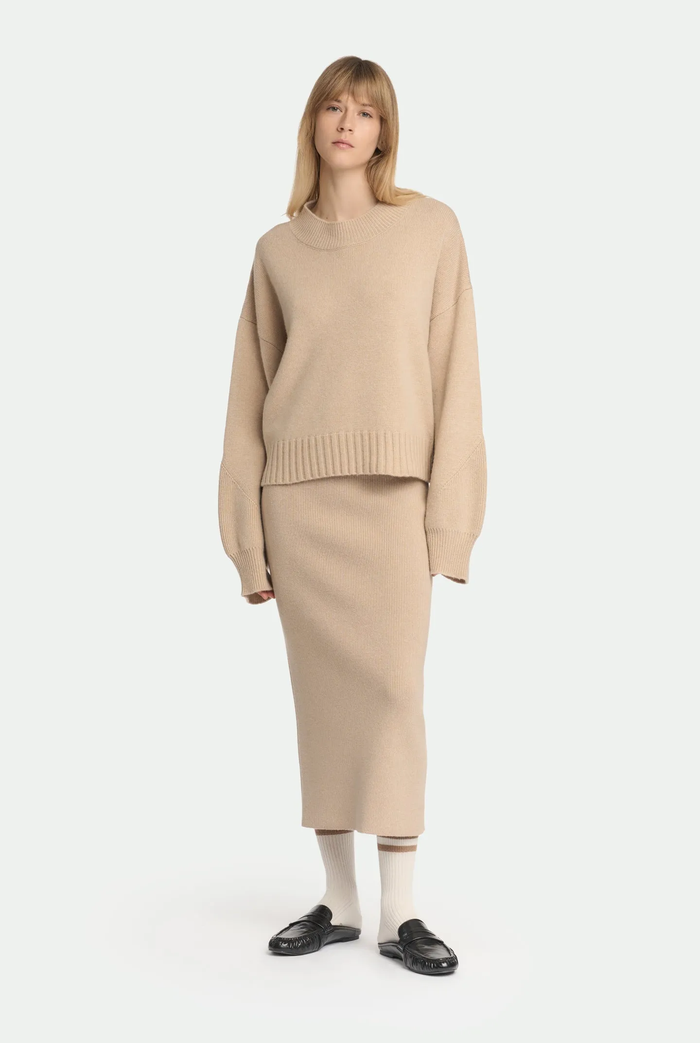Gonna a coste in luxury cashmere sold by Malo product image thumbnail 2