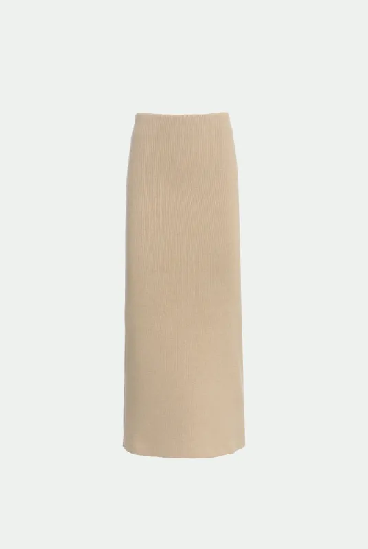 Gonna a coste in luxury cashmere made by Malo
