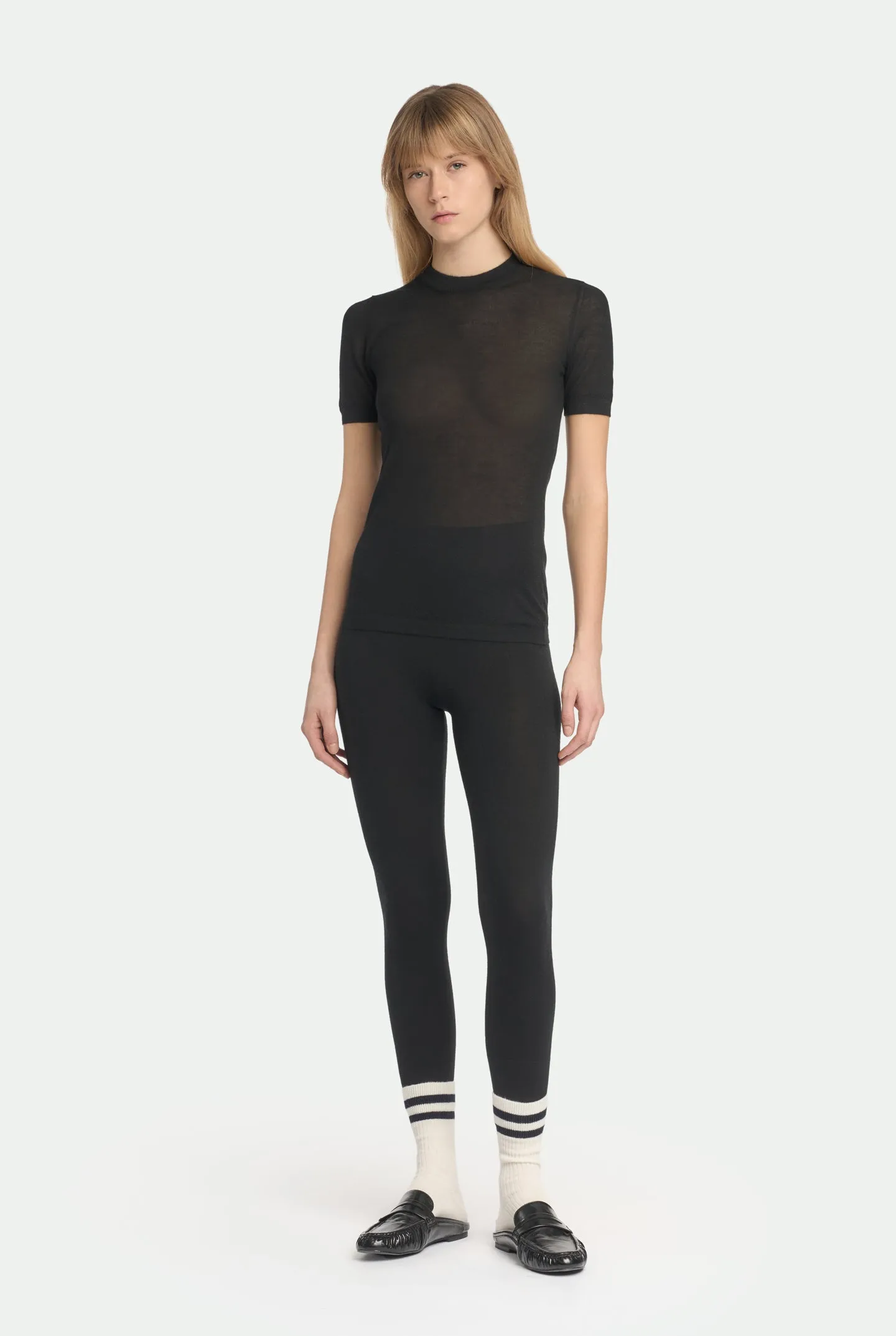 Leggings in luxury cashmere sold by Malo product image thumbnail 2