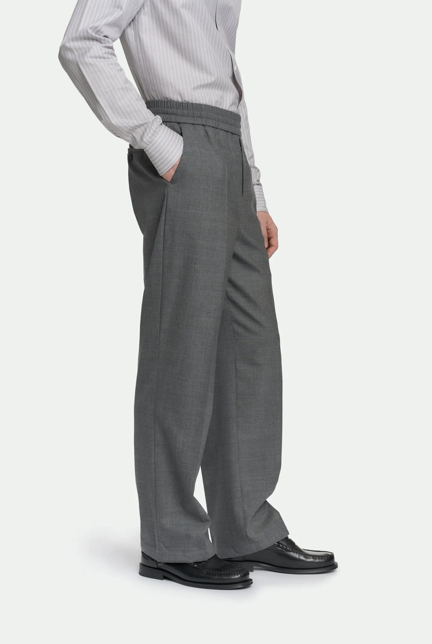 Pantalone coulisse in misto lana vergine sold by Malo product image thumbnail 5